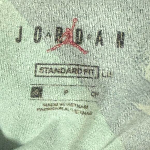 Jordan Jumpman Air Multicolor All Over Print Vintage Short Sleeve T-Shirt Small - Picture 7 of 10